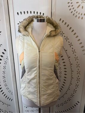 Y2K Puffer Vest with Hood